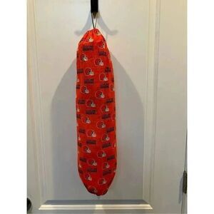 COPY - Handmade Plastic Bag Holder-Cleveland browns